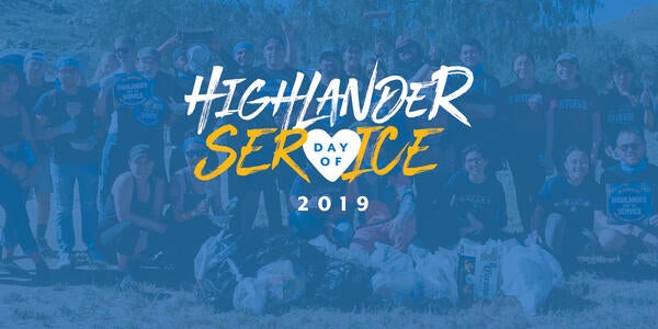 Highlander Day of Service Graphic