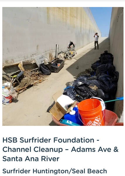 HSB Surfrider Foundation - Beach/Channel Clean-Up 